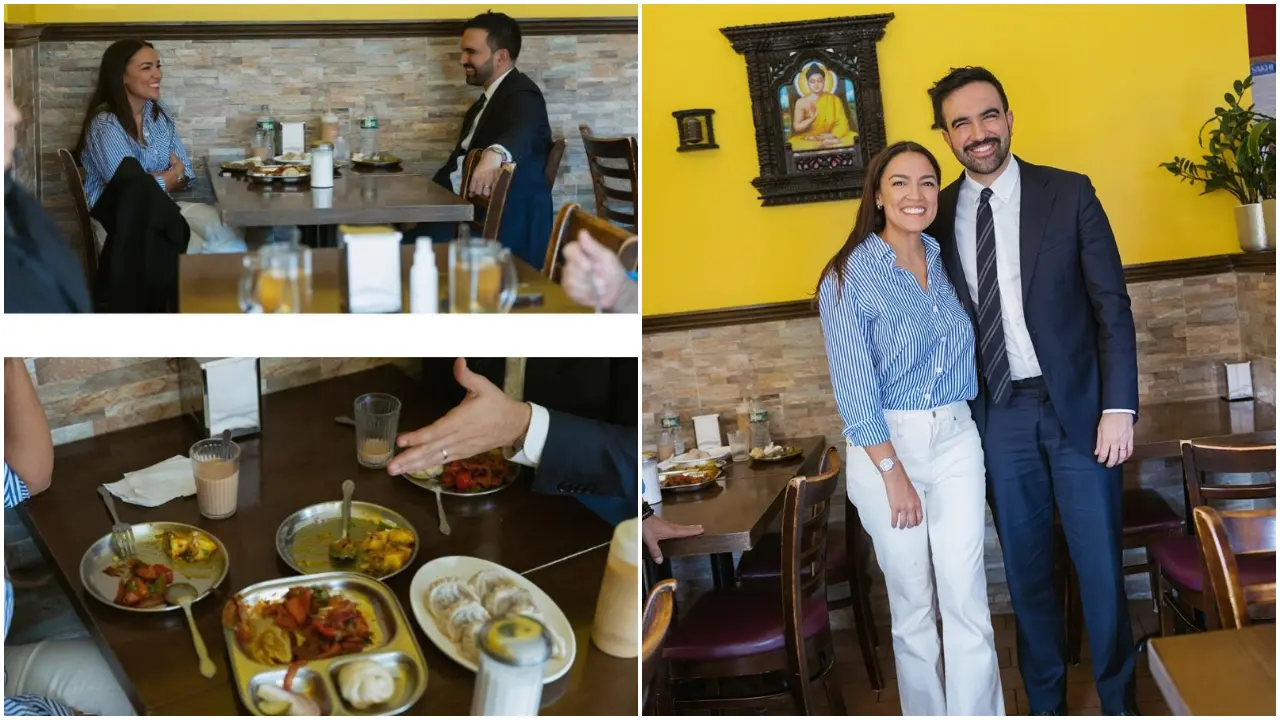 New York’s mayor Zohran Mamdani savours delicious Asian lunch on first day